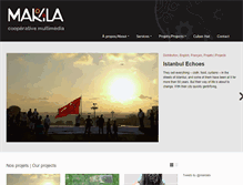 Tablet Screenshot of makila.tv