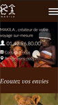 Mobile Screenshot of makila.fr